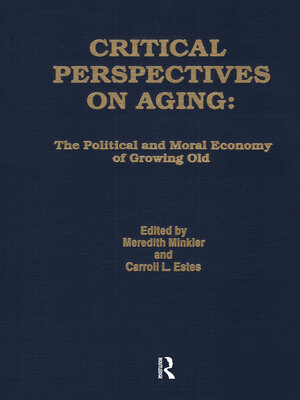 cover image of Critical Perspectives on Aging